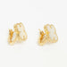 Boucles d'oreilles Van Cleef & Arpels - Boucles d’oreilles Vintage Alhambra Nacre en or jaune 58 Facettes vca-erg-yg-vamop