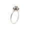 Bague 57 Bague solitaire avec diamants 0,24 ct 58 Facettes 35652