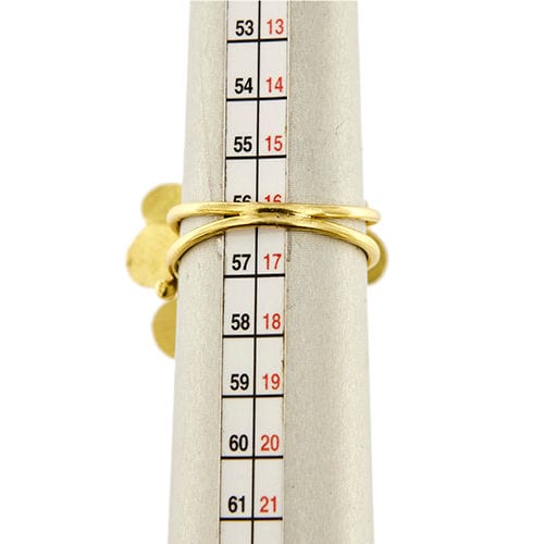 Bague 56 Bague fleur 58 Facettes 34565