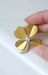 Broche Broche Trèfle Diamants sur Or Jaune 58 Facettes