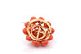Broche Broche fin 19e corail et diamants en or jaune 18k 58 Facettes 24249
