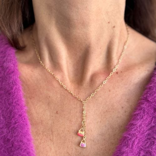 Collier pendentifs sacs à main 58 Facettes 34584