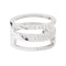 Bague 54 Bague Messika "Move Romane" or blanc, diamants. 58 Facettes 33813