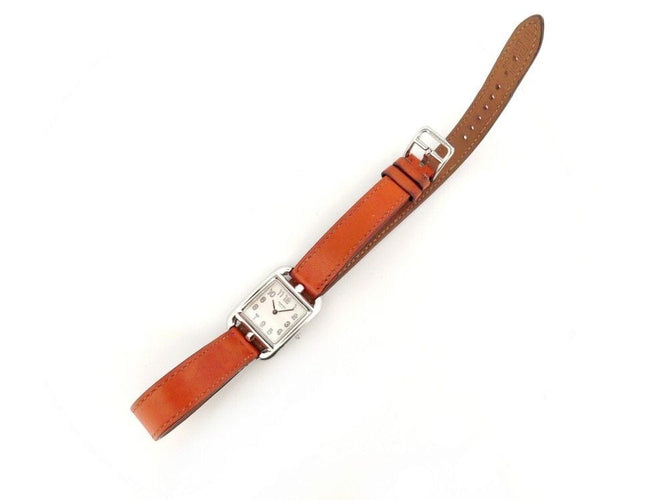 Montre montre HERMES cape cod pm 31 mm quartz double tour en cuir 58 Facettes 260721