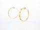 Boucles d'oreilles boucles d'oreilles CARTIER love creoles en or jaune 58 Facettes 260122
