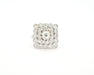 Bague Anello in oro bianco e diamanti Ct 2,20 58 Facettes