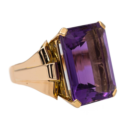 Bague 51 Bague Or rose Améthyste 58 Facettes 2912926CN