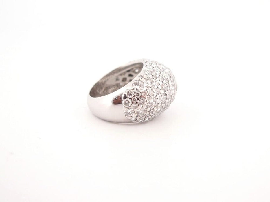 Bague 53 bague DE BEERS ice on fire en or blanc et diamant 58 Facettes 264198