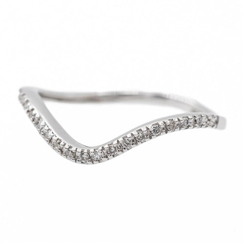 Bague 49 Bague Alliance Or blanc Diamant 58 Facettes 3001781CN