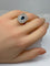 Bague 50 Bague Art Deco en Or jaune, diamants et saphir 58 Facettes