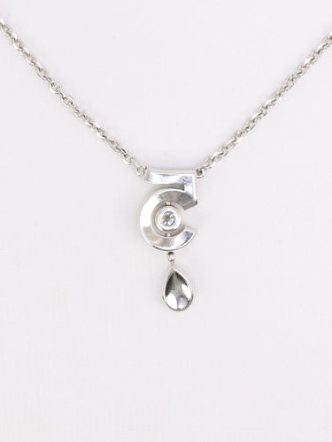 Collier CHANEL Collier Eternal 5 or blanc diamants 58 Facettes 1187