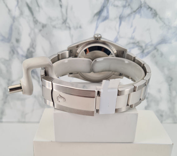 Montre ROLEX - Montre DateJust 36 Bleu Diamants 58 Facettes 126234-1-1