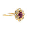 Bague 60 Bague Pompadour Or jaune Rubis 58 Facettes 2833445CN