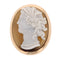 Broche Broche ancienne camée sur agate 58 Facettes 25-076