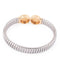 Bracelet Bracelet en or et acier de la maison Bvlgari 58 Facettes