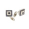 Boutons de manchette Boutons de manchette avec saphirs 58 Facettes 36483