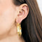 Anneaux d'oreilles en or jaune 58 Facettes SMA0115