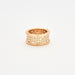 Bague 53 BULGARI - Bague B.Zero1 or rose diamants 58 Facettes 92