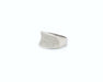 Bague ANELLO A FASCIA IN ORO BIANCO E DIAMANTI 58 Facettes