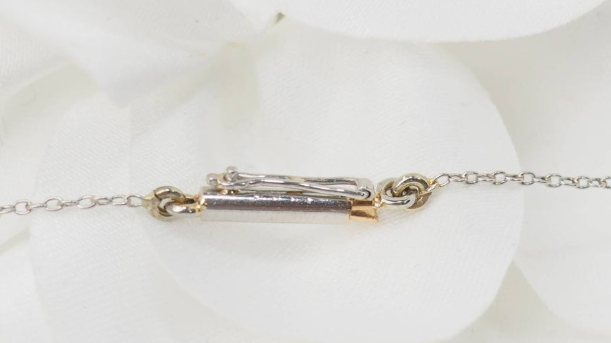 Collier Collier ancien en or platine et diamants 58 Facettes 32867