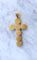 Pendentif Pendentif Croix Cabochon d'Agate sur Or jaune 58 Facettes