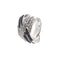 Bague 57 Bague bandeau diamants et saphirs 58 Facettes 24509