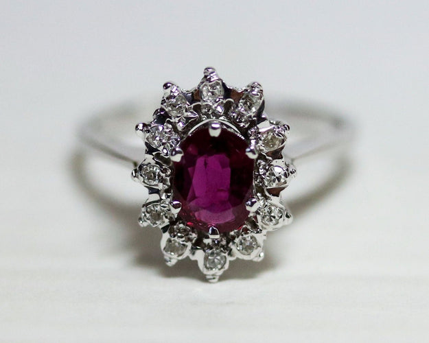 Bague 52 Bague Pompadour 58 Facettes A11587