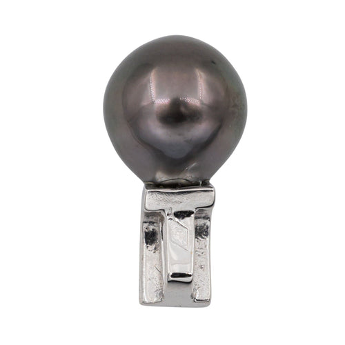 Pendentif Pendentif Perle de Tahiti Or blanc Diamant 58 Facettes 3079916CN