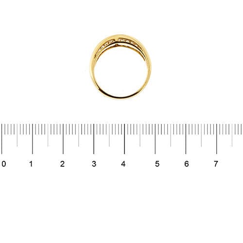 Bague 55 Bague Riviera en diamant de 1,27 ct 58 Facettes 38035