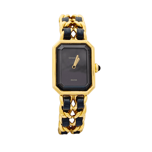 Montre Montre Chanel, "Première", plaqué or. 58 Facettes 34271