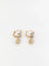 Boucles d'oreilles Dormeuses en or jaune et diamants 58 Facettes 744