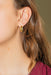 Boucles d'oreilles Boucles d'oreilles Demi-créoles Or jaune Diamant 58 Facettes 3622022CN