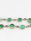Bracelet Bracelet ancien cabochons d'émeraudes or jaune diamants 58 Facettes 777