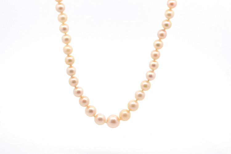 Collier perles de culture et fermoir en or 58 Facettes 26604