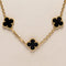 Collier Sautoir Van Cleef & Arpels Alhambra Onyx 58 Facettes 2.19219