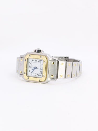 Montre CARTIER Montre Santos vintage or acier 58 Facettes 1120