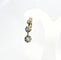 Boucles d'oreilles Boucles d’oreilles dormeuses 3 diamants or 18 carats 58 Facettes