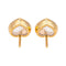 Boucles d'oreilles Chopard Boucles d'oreilles Happy diamonds Or rose Diamant 58 Facettes 4173785RV
