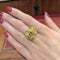 Bague 54 Bague en or jaune motif corde ondulante 58 Facettes 32695