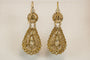Boucles d'oreilles Boucles d'oreilles anciennes en perles et or jaune 58 Facettes 7704