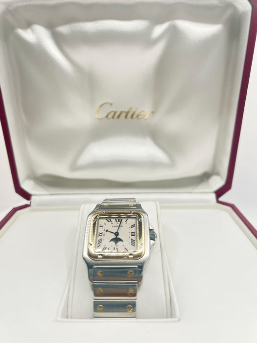 Cartier Santos fasi lunari 29mm