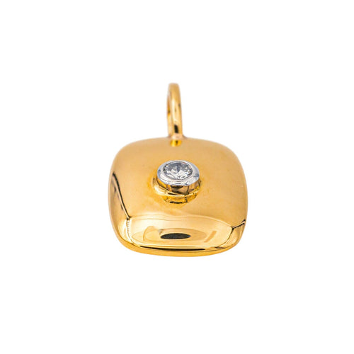 Pendentif Dinh Van Pendentif   Or jaune Diamant 58 Facettes 4383448RV