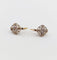 Boucles d'oreilles Dormeuses marguerite antiques en or 18k et diamants taille rose (circa 1900) 58 Facettes A06421