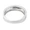 Bague 56 Bague Or blanc Diamant 58 Facettes 3904624CN