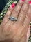 Bague 54 Bague Or blanc - Diamants baguette 58 Facettes 1.0000666/1