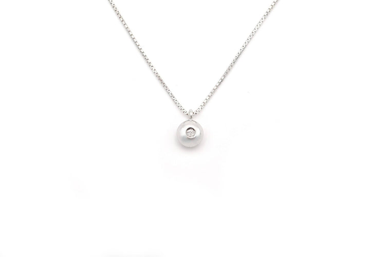 Collier Collier à point lumineux Ct 0,01 58 Facettes 13783