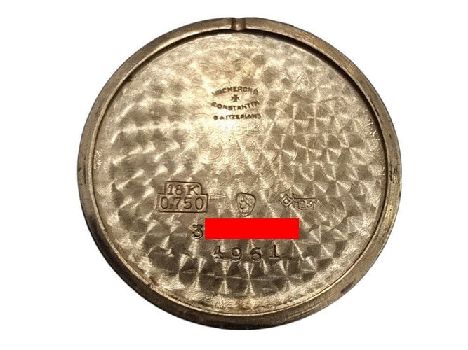 Montre vintage montre VACHERON CONSTANTIN patrimony 4961 31mm quartz or jaune 18k 58 Facettes 268587