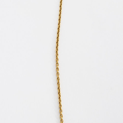 Collier Collier collerette or jaune, perles et rubis de synthèse 58 Facettes ROD3377