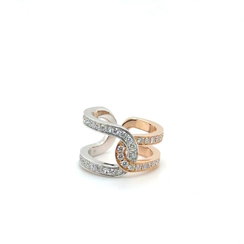 Bague 51 Piaget - Bague Deux Ors - POSSESSION 58 Facettes 1.0000908/2