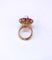 Bague 52 Bague or rose perle et rubis 58 Facettes Bag.perl.Ru.DV42